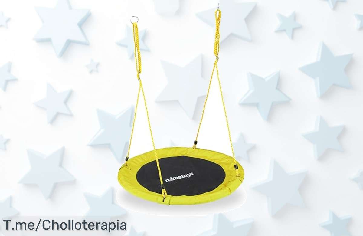 Super chollo columpio nido ajustable para todas las edades con descuento brutal y precio de ganga único por tiempo limitado ¡aprovecha antes que se acabe el ofertón!