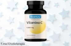 Súper dosis de vitamina C 1000mg con 180 comprimidos ¡descuento brutal nunca visto para tu salud y energía diaria aprovecha este precio loco ya!
