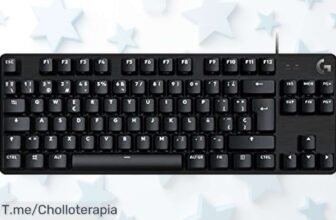 Teclado mecánico gaming Logitech G413 TKL SE con iluminación LED blanca y respuesta ultra rápida oferta nunca vista con descuento brutal precio loco ¡corre que vuelan!
