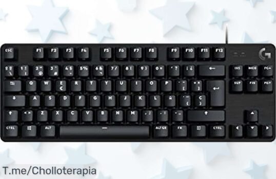 Teclado mecánico gaming Logitech G413 TKL SE con iluminación LED blanca y respuesta ultra rápida oferta nunca vista con descuento brutal precio loco ¡corre que vuelan!