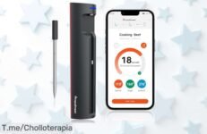 Termómetro para carne inalámbrico con wifi y bluetooth con lectura rapidísima y batería eterna precio loco en un ofertón limitado ¡no dejes pasar este super chollo ya!