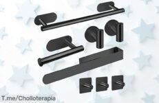 Toalleros sin taladro súper resistentes de acero inoxidable 304 con kit completo consigue este ofertón nunca visto precio loco oferta limitada ¡compra ya antes que se agoten!