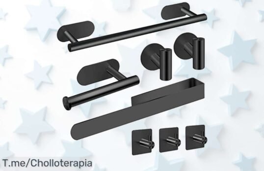 Toalleros sin taladro súper resistentes de acero inoxidable 304 con kit completo consigue este ofertón nunca visto precio loco oferta limitada ¡compra ya antes que se agoten!