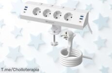 Toma de corriente con USB y protección extra diseño que ahorra espacio precio loco y descuento brutal corre ya antes que se agoten las unidades nunca visto ofertón