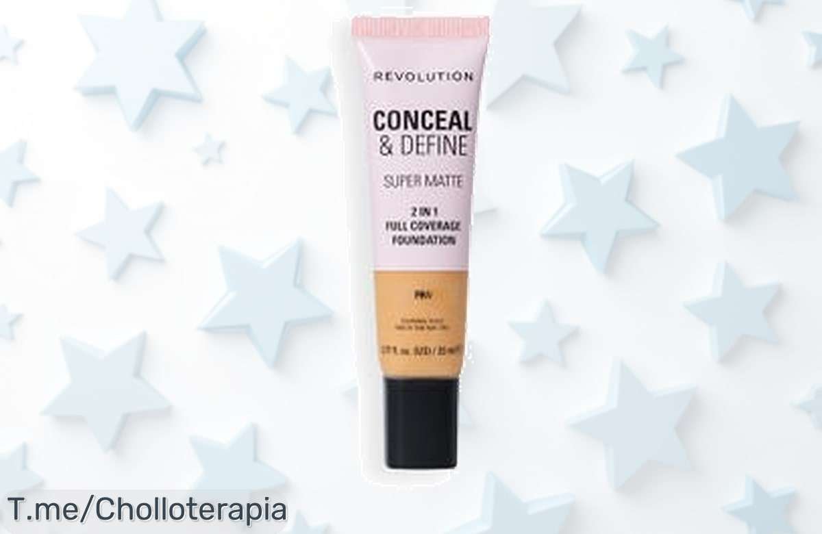 Transforma tu rostro con la base de cobertura total que arrasa ahora a precio loco disfruta esta oferta nunca vista antes aprovecha el descuento brutal ¡compra ya!