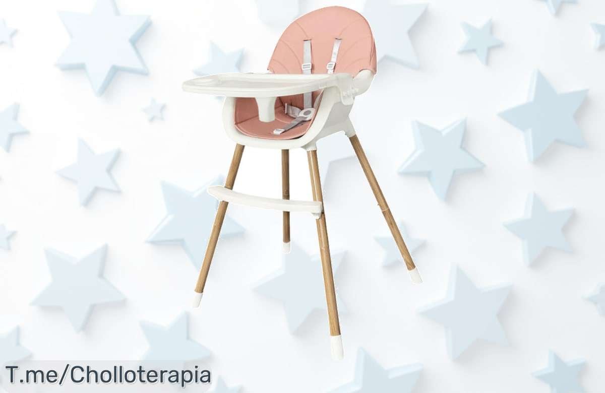 Trona bebé ajustable súper ligera con asiento antimanchas disfruta un precio loco nunca visto y el mejor ofertón limitado ¡aprovecha ya este descuento brutal!