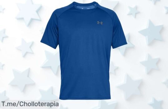 Under Armour Ua Tech 20 Ss Tee royal para hombre super ligera y seca rapidísimo con corte ancho precio loco y descuento brutal nunca visto corre que vuelan este ofertón único