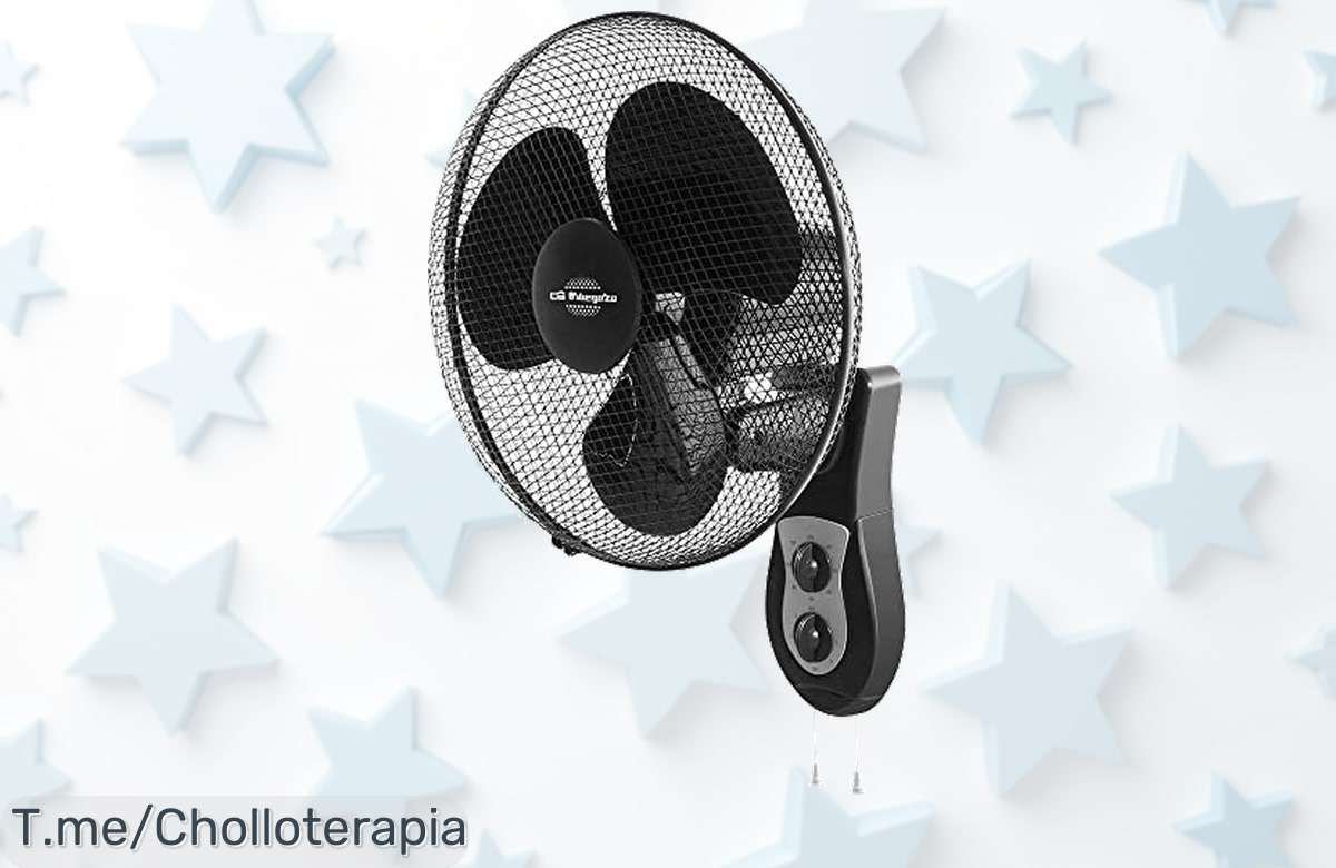 Ventilador Orbegozo 40W con temporizador y oscilante a precio loco enfriamiento rápido tres velocidades oferta limitada super chollo corre que vuelan las unidades