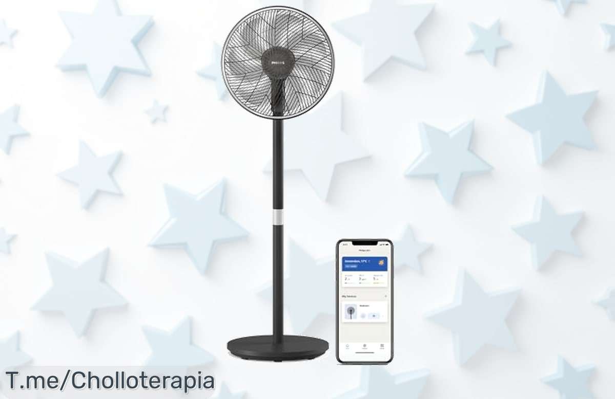 Ventilador Philips Serie 3000 ultrasilencioso con control por app y alcance de 30m a un precio loco impresionante aprovecha este ofertón nunca visto antes ¡date prisa!