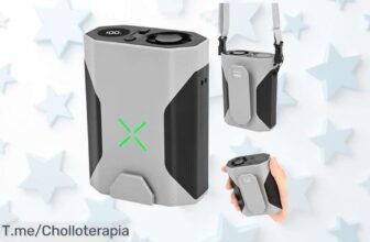 Ventilador portátil Zwoos súper potente 36000 RPM con batería gigante de 16 horas disfruta del frescor en todo momento precio loco y descuento brutal ¡compra ya antes que se agoten!