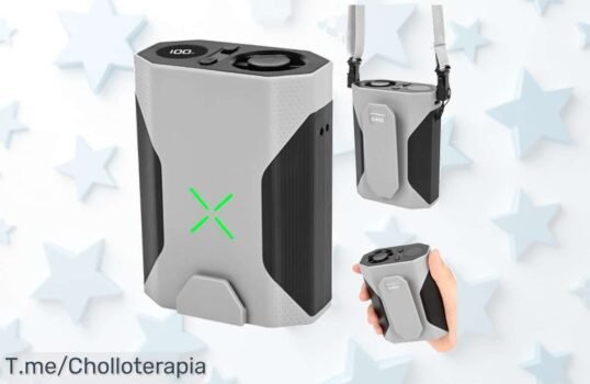 Ventilador portátil Zwoos súper potente 36000 RPM con batería gigante de 16 horas disfruta del frescor en todo momento precio loco y descuento brutal ¡compra ya antes que se agoten!