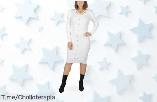 Vestido midi magic select con botones y abertura que realza tu figura aprovecha este ofertón de precio loco nunca visto solo por tiempo limitado actúa ya