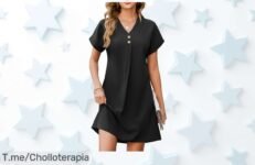 Vestido mujer verano en caída de precio irresistible diseño elegante y corte en A que realza curvas aprovecha este ofertón con descuento brutal único compra ya esta ganga limitada