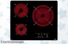 Vitrocerámica Teka TB PRO 6315 con tecnología touch y cronómetro digital un ofertón de precio loco que vuela cocina fácil ya antes que se acabe este descuento brutal