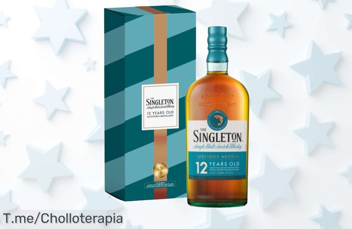 Whisky escocés de 12 años edición especial el Singleton Dufftown en estuche regalo un súper chollo con descuento brutal precio loco que no puedes dejar pasar corre ya oferta limitada