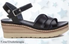 Xti sandalia mujer cómoda y versátil con caída de precio nunca vista consigue este super chollo hoy mismo antes que se agote aprovecha el descuento brutal