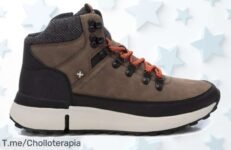 Zapatilla marrón deportiva con suela antideslizante un ofertón nunca visto en talla 43 aprovecha este descuento brutal y precio loco que se agota ya compra ahora