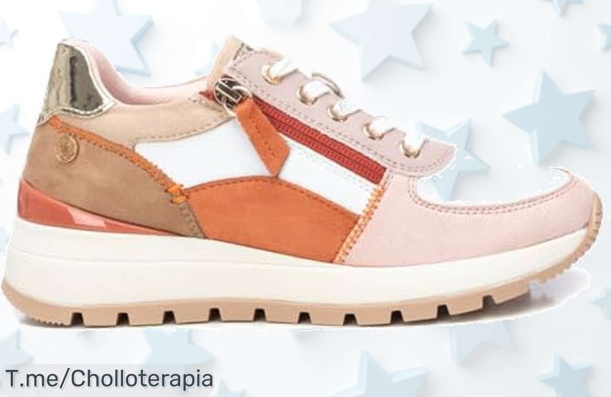 Zapatilla mujer nude casual con suela dentada para andar seguro oferta nunca vista descuento brutal precio de ganga date prisa y consigue este super chollo ya