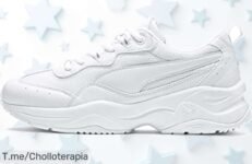 Zapatillas PUMA Cilia whitegray violet silver resistentes y modernas con descuento brutal nunca visto aprovecha este super chollo precio loco oferta limitada actúa ya