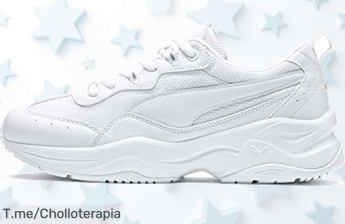 Zapatillas PUMA Cilia whitegray violet silver resistentes y modernas con descuento brutal nunca visto aprovecha este super chollo precio loco oferta limitada actúa ya