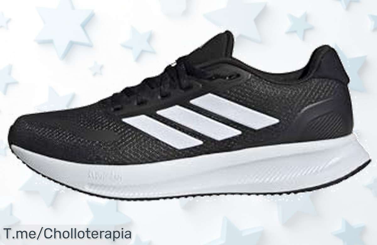 Zapatillas Runfalcon 5 con amortiguación cloudfoam y suela Adiwear Un ofertón con descuento brutal Nunca visto corre ya por este precio loco de ganga