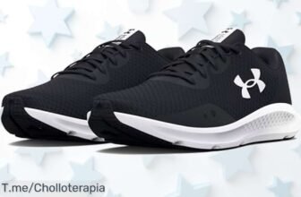 Zapatillas Under Armour UA W Charged Pursuit 3 negro con respuesta rápida y super transpirables aprovecha este ofertón de precio loco ¡únicas unidades corre ya!