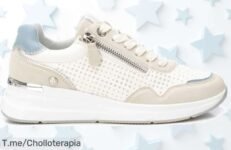 Zapatillas XTI para mujer con cremallera fácil y suela antideslizante un ofertón de precio loco nunca visto compra ya este super chollo antes que se agote