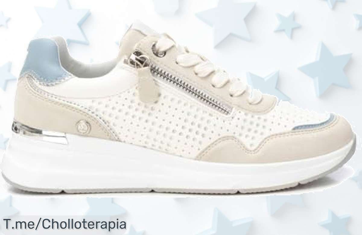 Zapatillas XTI para mujer con cremallera fácil y suela antideslizante un ofertón de precio loco nunca visto compra ya este super chollo antes que se agote