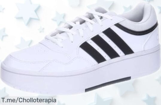 Zapatillas adidas Hoops 30 Bold para mujer con diseño infalible y ajuste perfecto, rebajadas por tiempo limitado ¡un ofertón irresistible que no puedes dejar pasar!