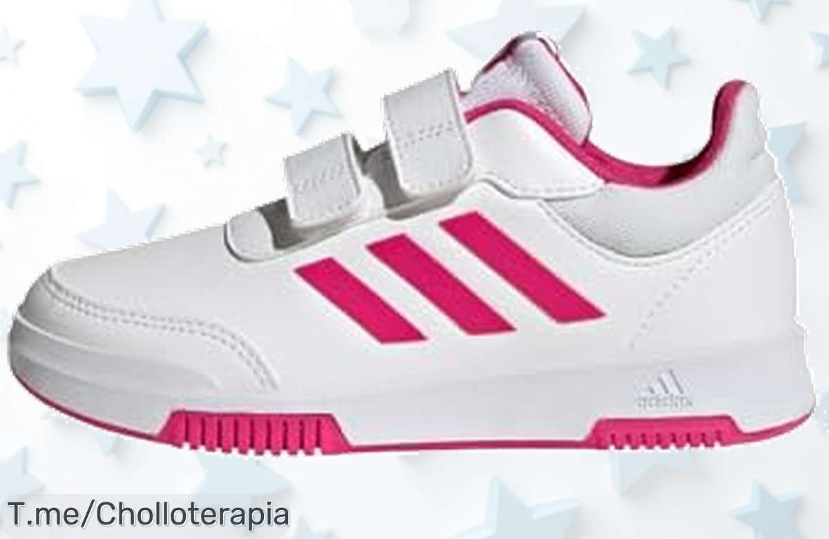 Zapatillas adidas Tensaur unisex con cierre fácil y suela sin marcas a precio loco aprovecha este super chollo único descuento brutal ¡compra ya antes que desaparezca!