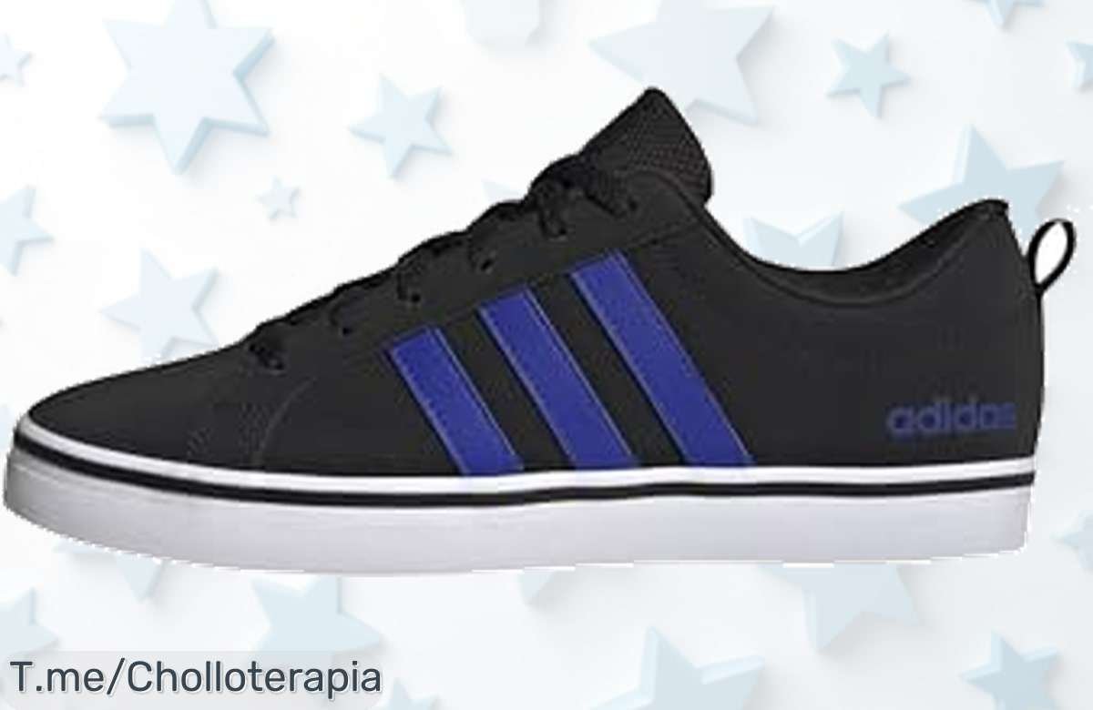Zapatillas adidas VS Pace 2.0 con suela antideslizante diseño top y tirador para ponértelas en segundos no dejes pasar este ofertón de precio loco ¡compra ya antes que vuelen!