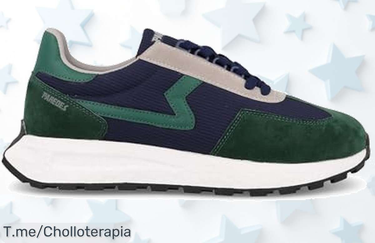 Zapatillas casual azul yémeda diseño moderno con un descuento brutal precio loco y oferta nunca vista aprovecha este super chollo antes que desaparezca ya