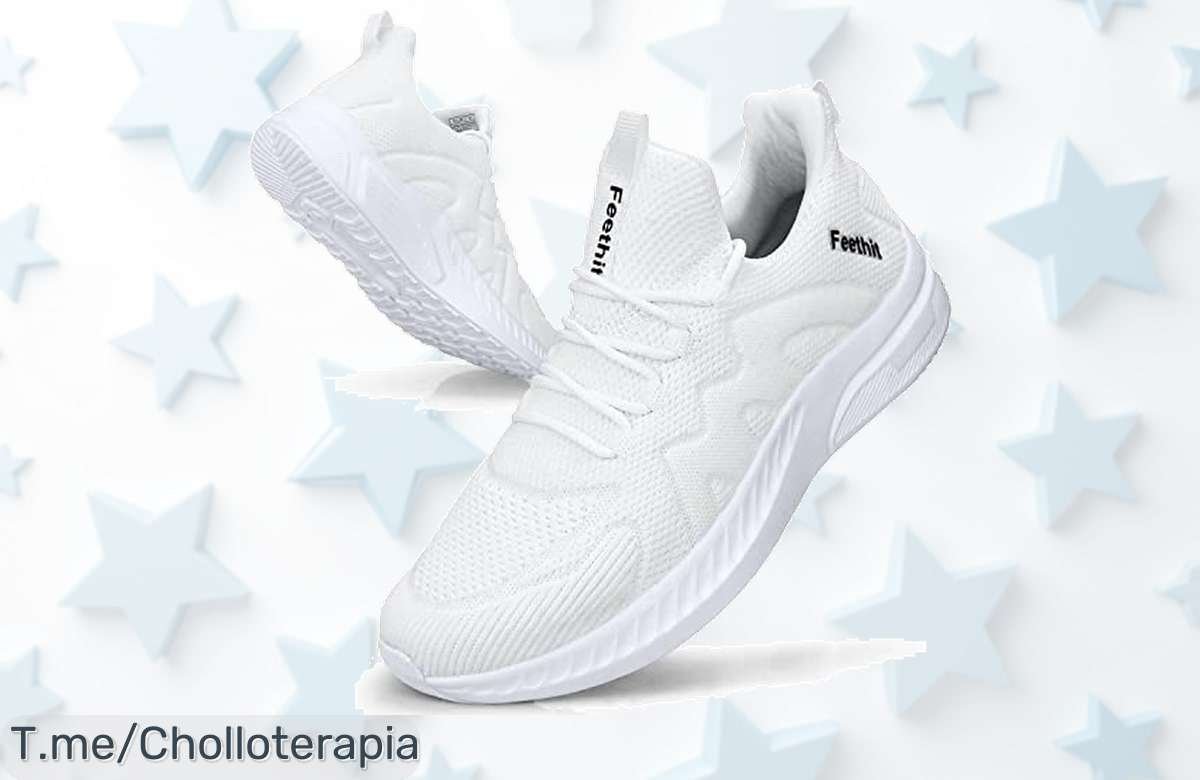 Zapatillas deportivas para hombre con suela antideslizante y máxima transpirabilidad oferta nunca vista precio loco descuento brutal corre ya por tu super chollo limitado
