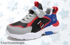 Zapatillas deportivas para niños súper transpirables con forro de algodón disfruta ahora un ofertón de precio loco que jamás volverás a ver aprovecha ya este descuento brutal