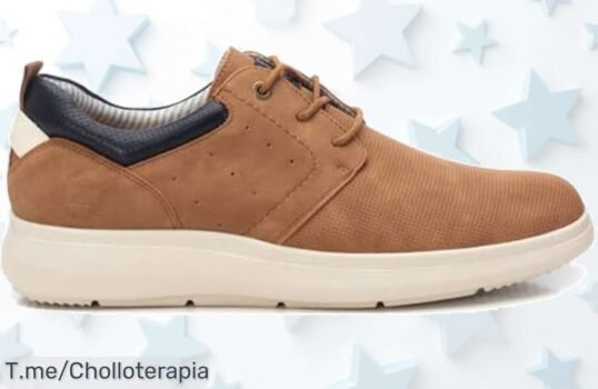 Zapatos de hombre camel con suela antideslizante y plantilla extraíble al precio loco que no volverá disfruta un descuento brutal en este ofertón limita la oferta ¡compra ya!