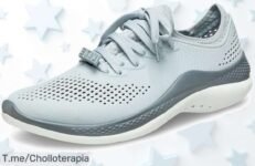Zapatos sin cordones crocs liteRide con suela super ligera agilidad total y un descuento brutal nunca visto aprovecha este ofertón de precio loco antes que se acabe