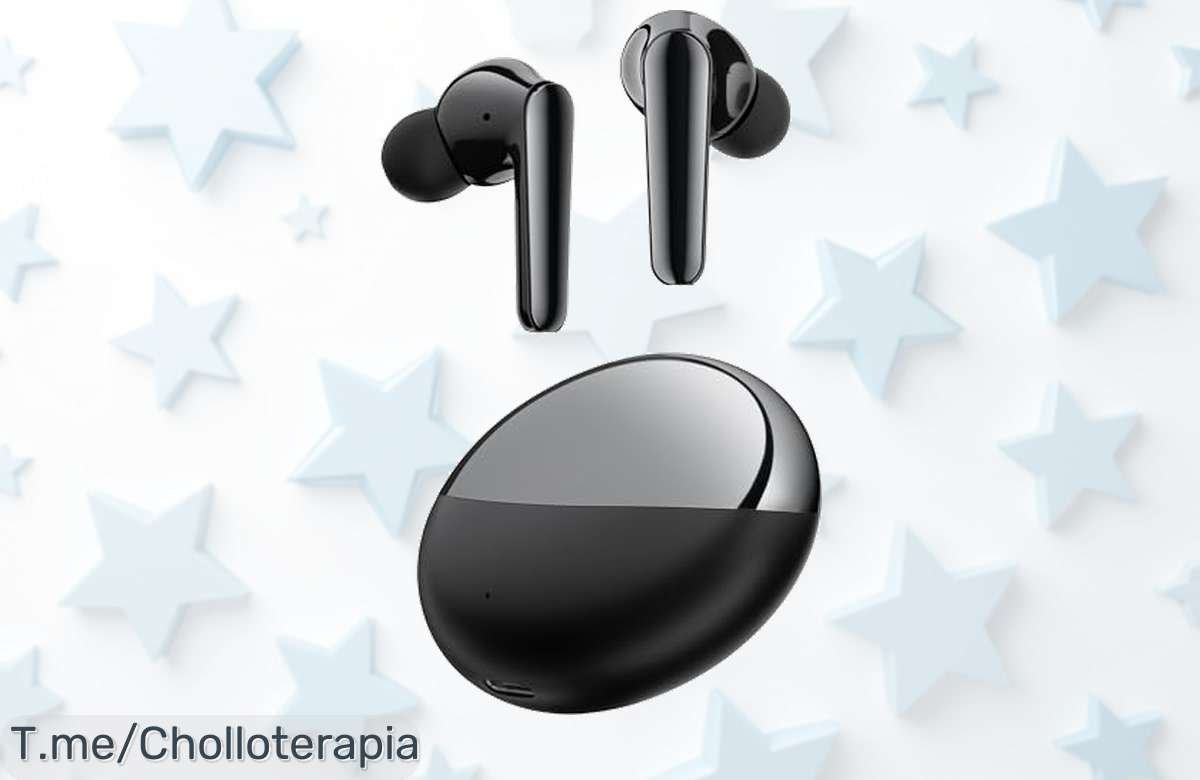 auriculares inalámbricos con sonido brutal y 50h música sin parar un super chollo en precio loco descuento brutal por tiempo limitado corre y no te quedes sin el ofertón