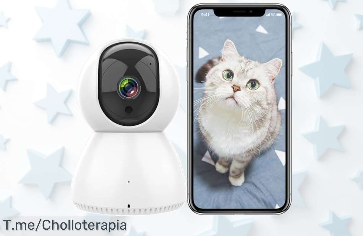 cámara wifi 1080p con visión nocturna y audio bidireccional precio loco super chollo para proteger tu hogar aprovecha este ofertón nunca visto ¡compra ya antes que se acabe!