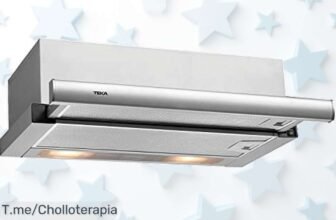 campana extractora telesópica teka 60 cm con doble turbina elimina olores rápido y silencioso luz led incluida precio loco y descuento brutal compra ya este ofertón único limitado