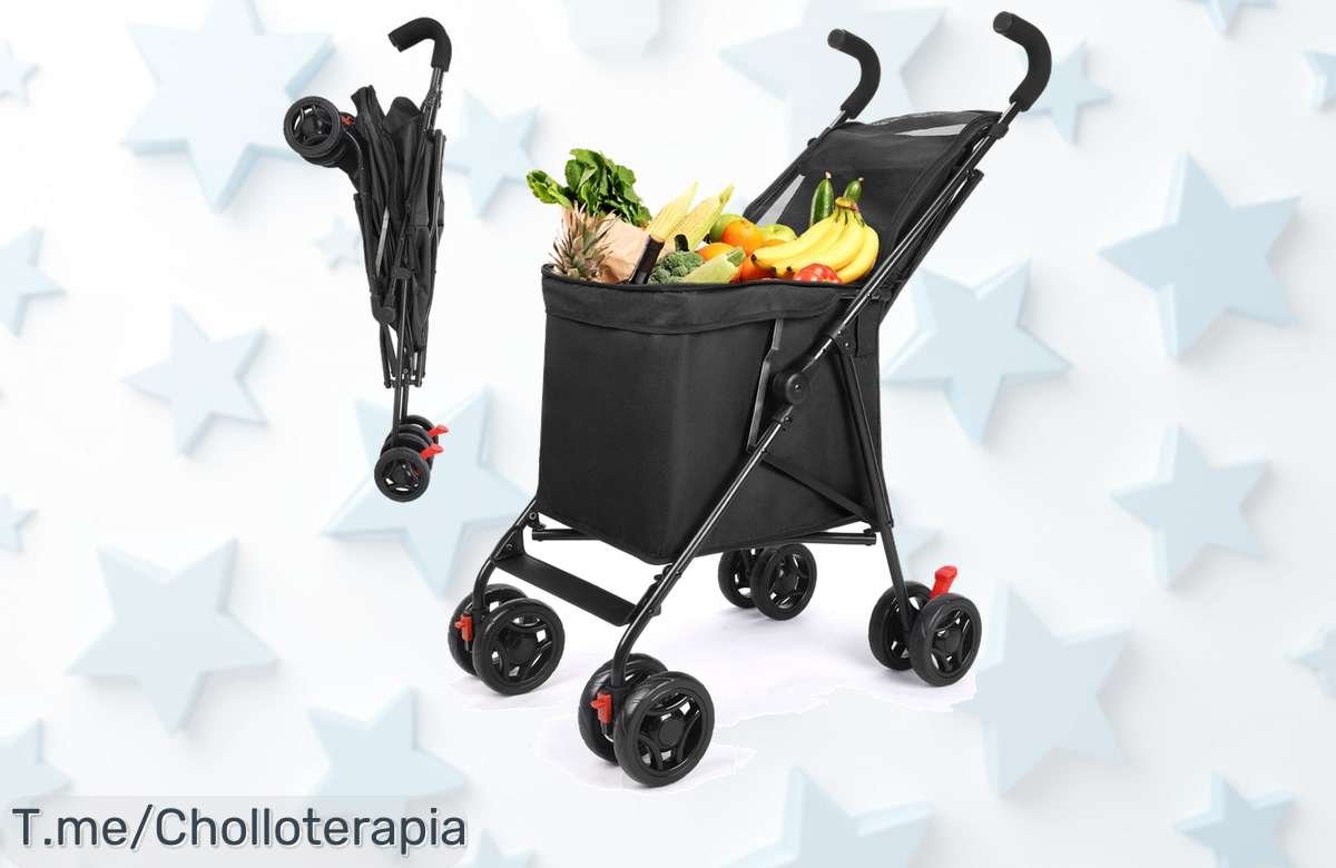 carro multifuncional súper ligero y plegable con calidad duradera el super chollo que necesitas para tus picnics y mascotas aprovecha ya este descuento brutal precio de ganga solo por tiempo limitado