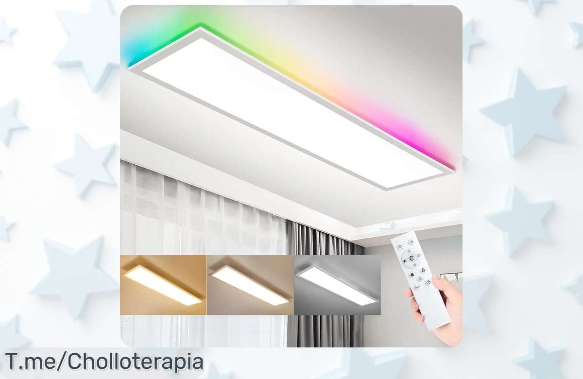 descubre el panel led regulable oeegoo con rgb luz potente y control fácil aprovecha este descuentazo brutal precio de ganga que no durará corre ya