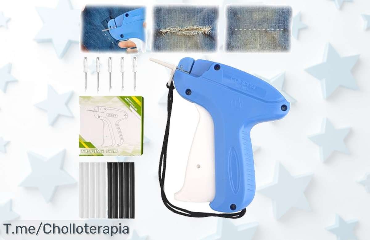 descubre la máquina de coser perfecta para chapuzas rápidas con un acabado profesional disfruta este super chollo y precio loco solo hoy actúa ya