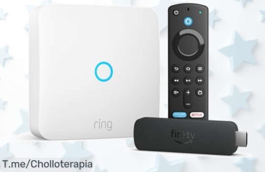 fire tv stick 4k y ring intercom amazon con descuento brutal para controlar tu hogar y ver pelis en calidad nunca vista aprovecha este super chollo único corre antes que desaparezca
