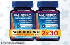 gominolas para dormir rápido con melatonina sabor bayas precio loco descuento brutal solo hoy super chollo aprovecha y duerme en minutos no lo dejes pasar