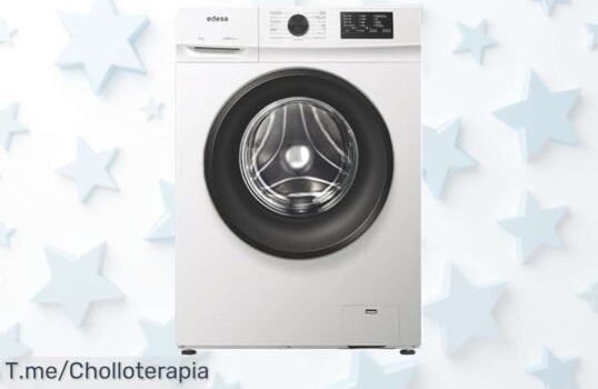 lavadora edesa de 7 kg con motor super silencioso y 15 programas aprovecha este super chollo al precio loco nunca visto por tiempo limitado compra ya antes que se agote