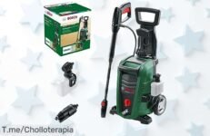 limpiadora Bosch UniversalAquatak 135 con potencia brutal de 1900W y presión máxima precio de ganga nunca visto aprovecha este super chollo antes que desaparezca
