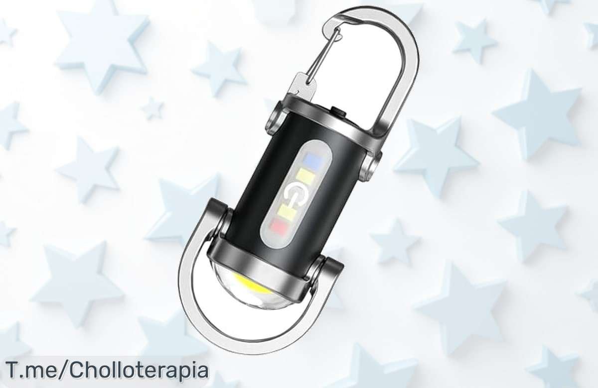 mini linterna led súper potente recargable resistente agua y golpes con 7 modos el super chollo que no puedes perder precio loco por tiempo limitado compra ya antes de que se acabe