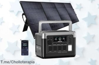 p1000 plus estación de energía portátil 1800w con batería super potente y segura nunca vista precio loco solo por tiempo limitado ¡aprovecha este ofertón y no te quedes sin ella!