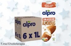 pack 6 bebidas vegetales de almendra sin azúcar alpro con calcio y vitaminas a precio loco nunca visto aprovecha este ofertón saludable antes que se agote