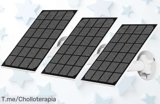 panel solar para cámaras de seguridad con cable largo y soporte ajustable a precio loco aprovecha este ofertón limitado que nunca viste potencia tu vigilancia ¡compra ya!